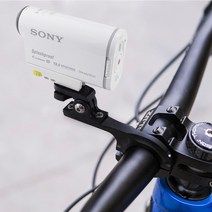1/4 나사 자전거 핸들바 브라켓 LED 라이트 블랙박스, 상세페이지 참조