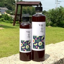 도봉물산특가_[국내산] 농부프린스 개복숭아청 개복숭아효소 진액 원액 300ml, 1, 500ml, 본상품선택
