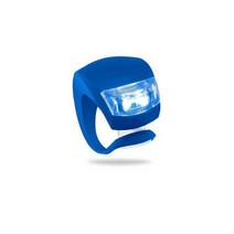 LED 실리콘 자전거 후면 조명 깜박이 전기 스쿠터 방수 산악 도로 테일 경고 램프 배터리 Lanter, 05 1pcs blue