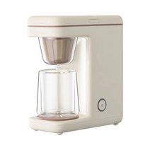 키친 세트 드립 커피 메이커 1.5L, WHITE