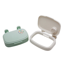 씽크대 소형 작은 쓰레기통 뚜껑형 뽁뽁이 부착식