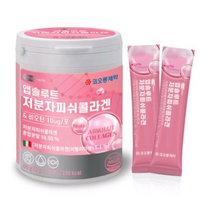 새콤달콤 포도맛 앱솔루트 저분자피쉬콜라겐 30포 비오틴 비타민 미네랄 히알루론산 함유 이너뷰티, 3개, 60g