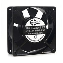 환기팬 DIY 프로젝트 캐비닛용 고속 CFM 환기 냉각 팬 배기 110v 115V 120mm 12cm 120V 120mm x 38mm 창문환풍기 창문환풍기설치 환기팬 벽, 2.Full Kit