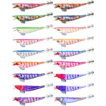 요즈리 삼봉에기 에비슷테 115mm A1063, BLP 핑크 블루야광