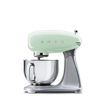 SMEG 스메그 반죽기 스탠드믹서 SMF02RD 파스텔그린, 반죽기 유리볼 추가