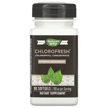 네이쳐스웨이 Chlorofresh Chlorophyll Concentrate 50 mg 90 Softgels
