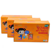 자임 유기농 자두야 당근사과 NFC 착즙주스, 100ml, 60개