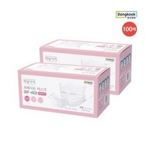 [동국제약] [대형 100매] 프레시브 KF-AD 마스크, 2세트