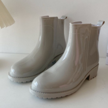 오너클랜 유광 패션레인부츠 첼시부츠 방수 비올때 출퇴근 신발