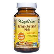 메가푸드 터메릭 커큐민 미니 237mg 홀 바디 타블렛, 60개입, 1개