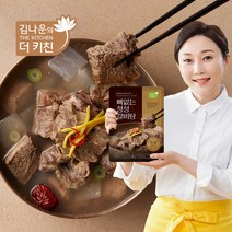 김나운 정성 뼈없는 갈비탕 8팩x700g 총 5.6kg, 없음