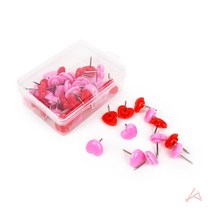 하트 압정 50개입