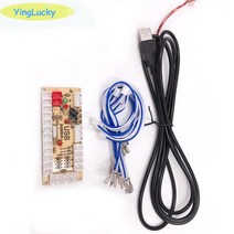 새로운 제로 딜레이 5v USB 인코더-PC 조이스틱 및 버튼 MAME 및 컨트롤 스틱 파이팅 DIY 아케이드 게임 부품, 5V encoder--4.8mm_2