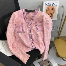 노카라 트위드 자켓 하객룩 출근룩 레트로 클래식 정장자켓 명품스타일