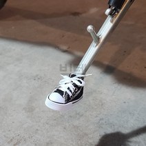 킥스탠드 신발 사이드스탠드 스니커즈 운동화 오토바이 전동킥보드 자전거 베스파 튜닝 파츠, #3 블랙