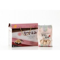 찹쌀유과 생강 한과 선물세트 720g 국산 쌀 생강 사용 설 명절 선물세트