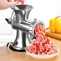 떡만드는기계 순대만들기 떡갈비만들기 고기 양념 분쇄기 슬라이서 차퍼 챠퍼, 중형