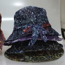 브이와이 [VY] 여자 자외선 썬캡 클래식 와이어 버킷햇 차단 모자, C4251_나염와이어벙거지반짝이와인/FREE, C4251_나염와이어벙거지반짝이와인