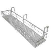 MK 베란다화분걸이대 직각형(100x25) 베란다 고리, 화이트