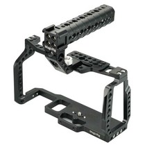 스냅지 프롬프터 Blackmagic 포켓 시네마 카메라 BMPCC 4K & 6K 용 NATO 탑 핸들 그립이있는 MAGICRIG, M569_1, 01 M569