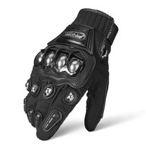 MADBIKE 오토바이 장갑 남자 여름 승마 Luvas 모토 사이클링 통기성 메쉬 패브릭 사이클 Guantes, M, 블랙
