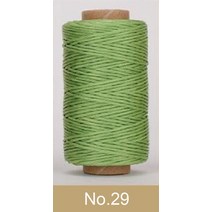 가죽공예도구 가죽공예공구 가죽공예포니 플랫 왁스 스레드 코드 가죽 바느질 핸드 스티칭 스레드 가죽 공예 50m 0.8mm, 29호