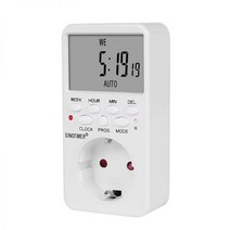 타이머 콘센트 EU 미국 플러그 220V AC 소켓 시간 릴레이 스위치 드롭 전자