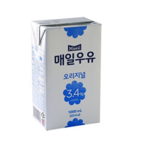 매일유업 매일우유 멸균우유 오리지널, 1000ml, 3개