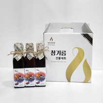 요하피플 진심 참기름선물세트, 진심3호 (참+참+참), 참기름270ml+참기름270ml +참기름270ml