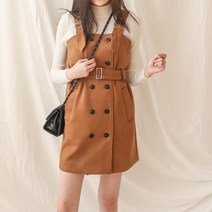 스웨이드아이예뻐 휴양지 원피스 멜빵아이예뻐 휴양지 원피스 더블단추아이예뻐 휴양지 원피스