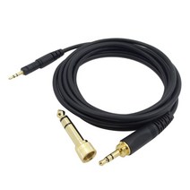 오디오 테크니카 ATH-M50X M40X M60X M70X 헤드폰 6.35mm 교체 케이블