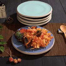 RVS853045그릇대/5컬러그릇/신혼/여주도자기/이천도자기/도자기그릇/식기세척기/예쁜핸드메이드그릇/주방용품/빙수그릇/메인볼 소야 아름 평접시, 민트