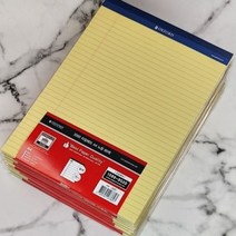 오너클랜 브랜빌 옥스포드 A4 리갈패드-노랑 대용량 80매 10권[WB828AF]