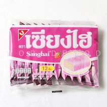 태국 상하이 크림 웨이퍼 딸기 sanghai cream wafers 72g 월드푸드, 1개
