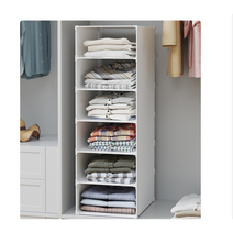 옷장안 옷정리함 슬림수납장 3단 박스 미니 수납함 틈새 정리함 수납 정리트레이 고급, 2단