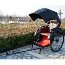 인력거 행사 영화 전시장 촬용소품, 상세 페이지 참고, 인력거(블랙)