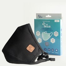 [빠른배송]옌예인 마스크 특대형 대형 빅사이즈 큰마스크 고퀄리티 면마스크 (블랙), (L), 1개, 블랙