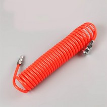 농업용호스 분수호스 호스밴드 PU 스프링 공기 파이프 압축기 가스 라인 공압 고압 텔레스코픽 호스 나선형, 02 PU10X6.5_02 6M