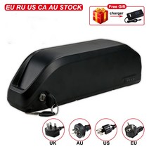 전기자전거배터리 Bafang-전기 자전거 배터리 18650 21700 셀 리튬 48V 36V 52V 17.5Ah 250W 750W 1000W BBSHD BBS02B 모터, [08] 48V13AH