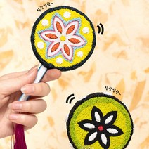 민화샵 클레이 마라카스 쉐이커 만들기키트 2인용 전통만들기 흔들이북 클레이패키지 악기 만들기세트 미술수업 초등미술 미술재료 꾸미기 추석 명절 설날