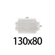 정션박스 분전함AG 방수 접합 상자 하단 플레이트 ABS 벌집 설치 야외 고정, 02 80x130