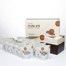 [짐스넥] 프로틴 쿠키 (1상자: 내용량 40g(단백질 11g) X 10봉지), 1상자(10봉지)