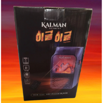 [칼만] 이글이글 미니 온풍기 DK-6000 (리모컨조작 가능) 전기 난로 사무실 책상 야외 캠핑 난방 저소음 무취온풍