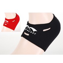 통기구멍 네오플랜 발뒤꿈치갈라짐 보습 양말 택1, 레드