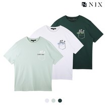[NIX](유니)26 오가닉 야자수 티셔츠(FNOMCTR778P)