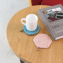 소프트 코튼 자스민 티코스터 DIY키트(동영상 첨부), 2