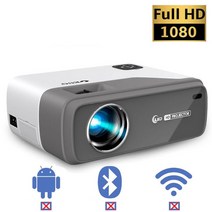 스마트빔 미니빔 캠핑용 단초점 빔프로젝터 3d 홈 시어터 led 프로젝터 기본 8000, 화이트 노멀 버전, 영국 플러그