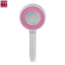 뱅뱅이샤워헤드/ 고압살수청소기능/ 수압상승/ 절수효과/ 360도회전, 핑크
