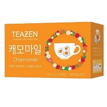 티젠 허브차 캐모마일 20T 차 율무차 녹차 허브차 오설록