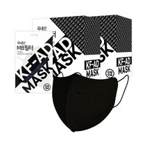 브이콧대 비말차단 마스크 KF-AD 대형 새부리형 100매, KF-AD 브이콧대 블랙 50매+50매 총 100매